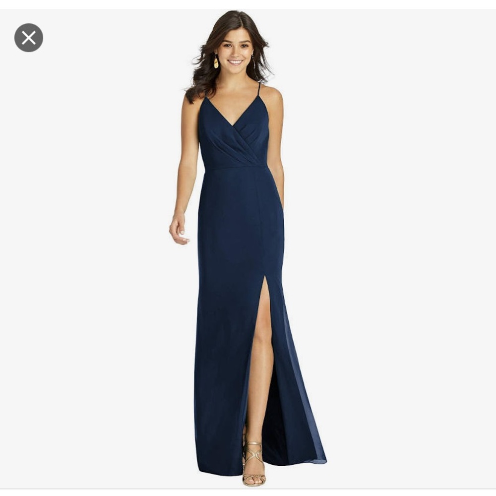 Dessy Group Bridesmaid Dress in Navy